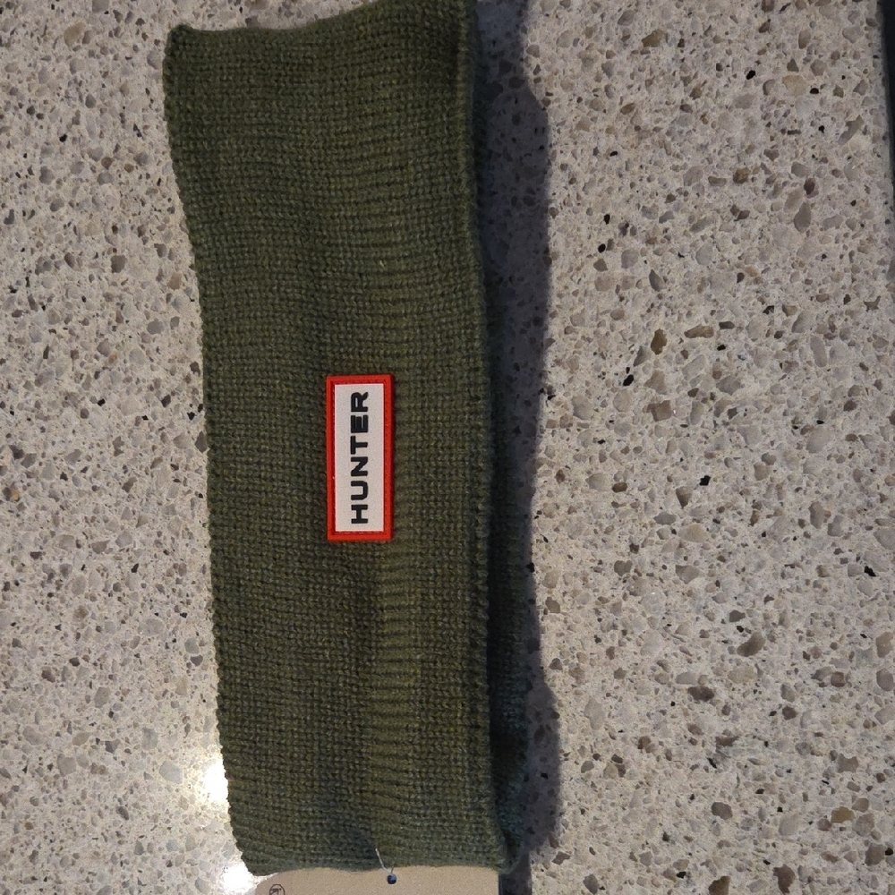 Hunter Olive Knit Headband